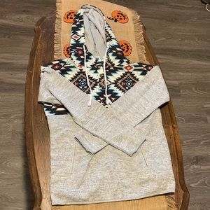 Aztec pullover sweatshirt